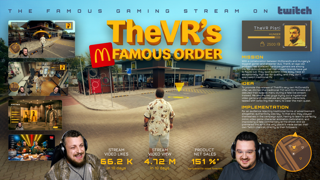 TheVR's Famous Order LIVE Stream - Food - McDonald's