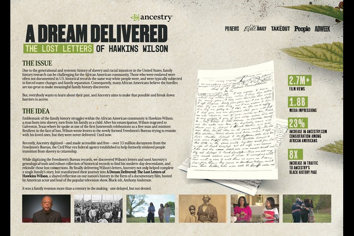 A Dream Delivered: The Lost Letters of Hawkins Wilson - Ancestry - Ancestry