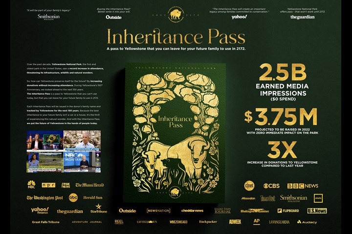 The Inheritance Pass - Yellowstone National Park - Yellowstone Forever
