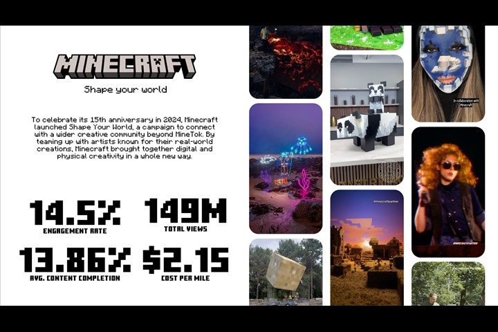 Minecraft Shape your world Creator campaign - the Minecraft-game - Minecraft