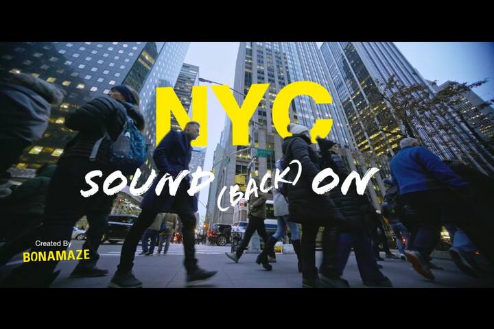 NYC! Sound (Back) On - Bonamaze - Hannah Janal