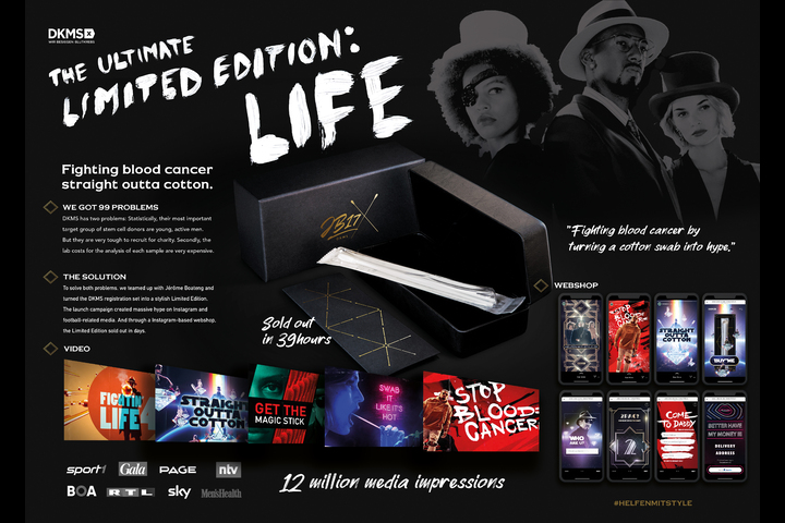 The Ultimate Limited Edition: Life - Support of bone marrow donations - DKMS