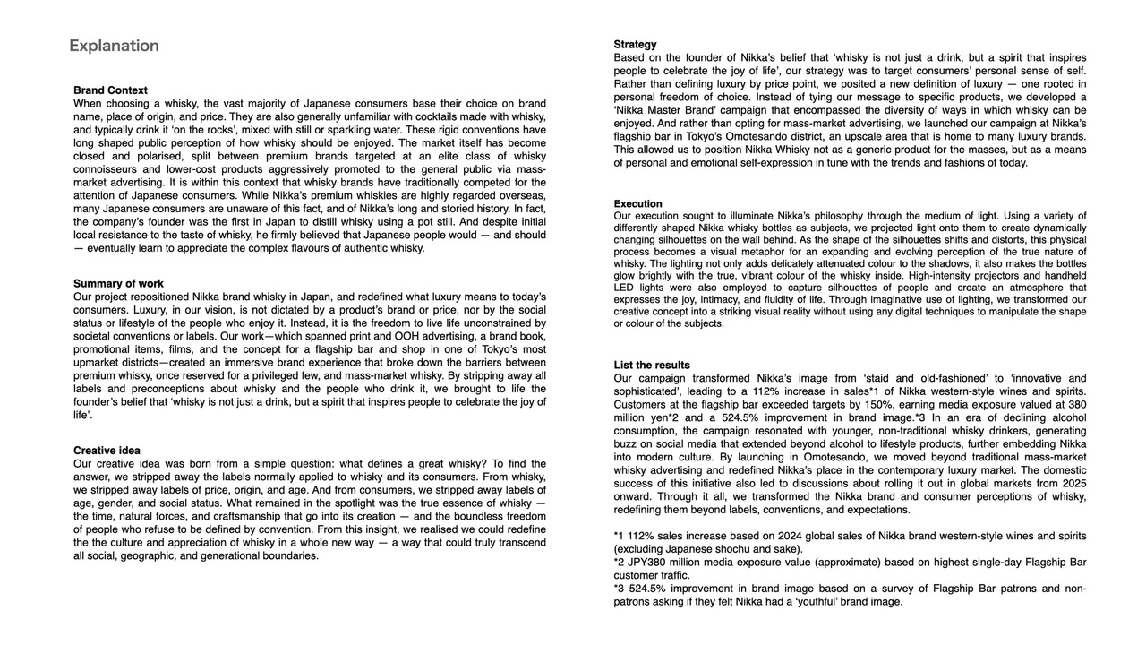 No Labels - NIKKA WHISKY - NIKKA WHISKY