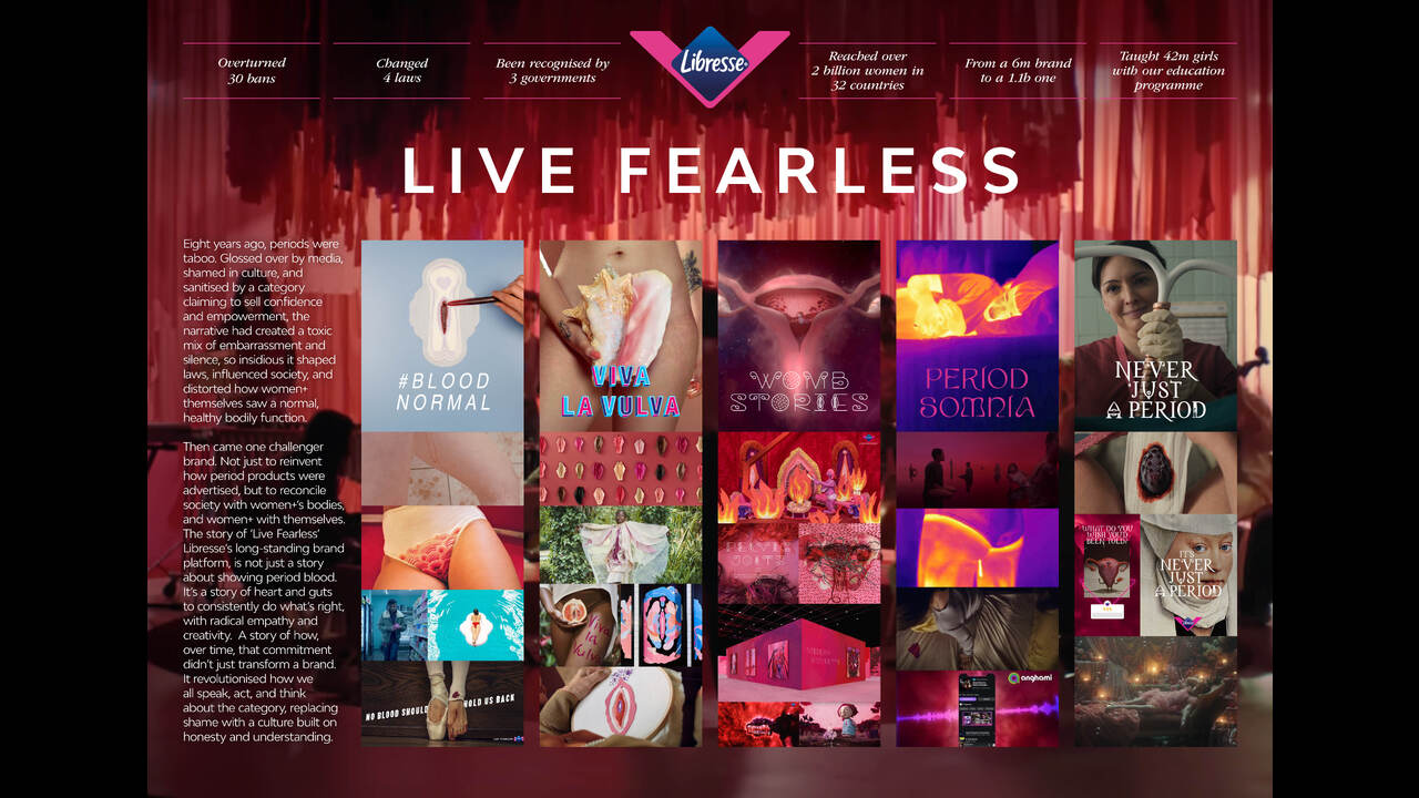 Livefearless - The Heart & Guts Behind The Blood - Essity - Bodyform/Libresse - Essity - Bodyform/Libresse