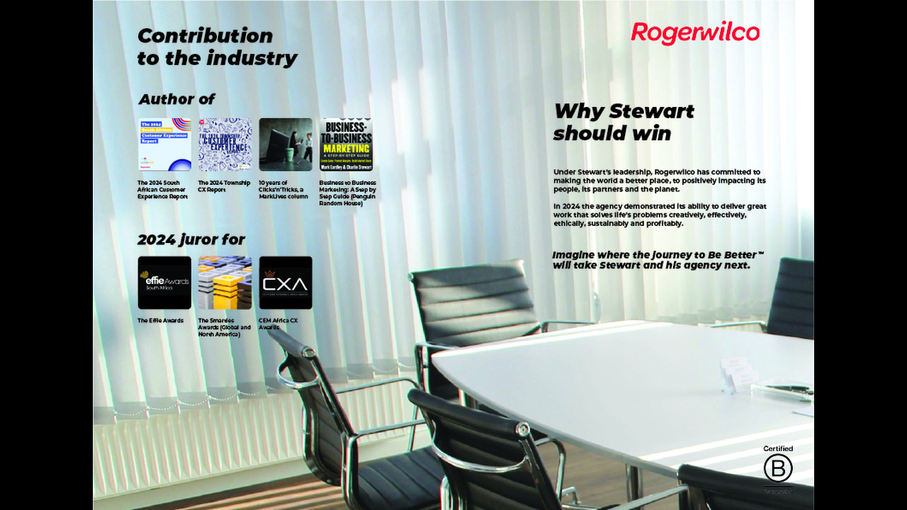 Charlie Stewart - Leadership - Rogerwilco