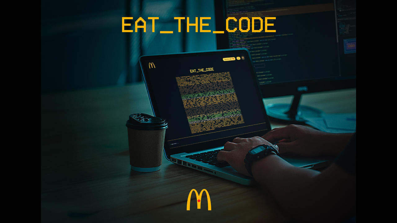 Eat the code - Fast Food - McDonald's Canada