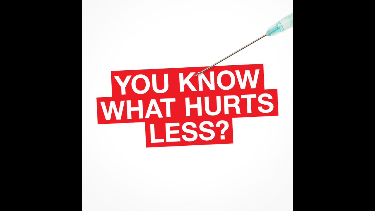 You Know What Hurts Less? - Blood Donations - Bavarian Red Cross