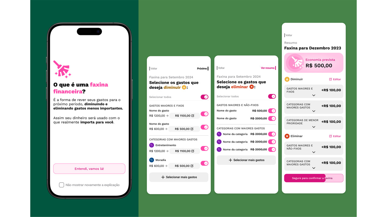 Dindia - Aplicativo de gerenciamento financeiro pessoal, feito com e para estudantes de graduação - 2023 - Ana Luisa Duda Stege