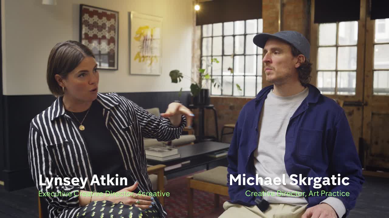 Channel 4 idents - Art Practice - 