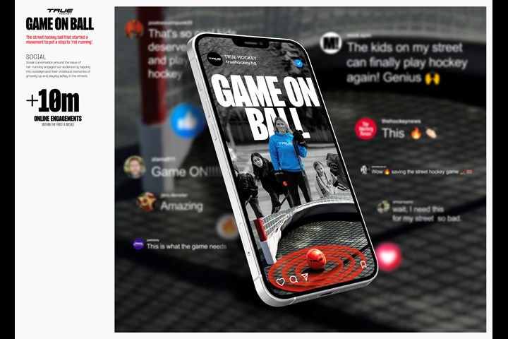 Game On Ball - True Hockey - True Hockey
