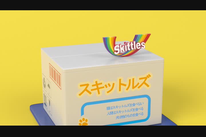 Mars - Opera; Light Switch; Shave; Beaver; Cat; Claw
- Skittles