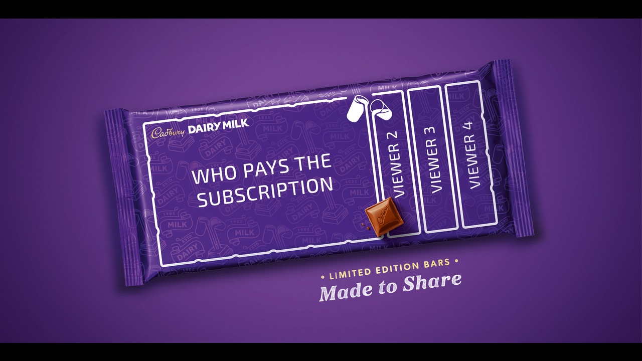 Made to Share - Subscription - Cadbury Dairy Milk - Cadbury
