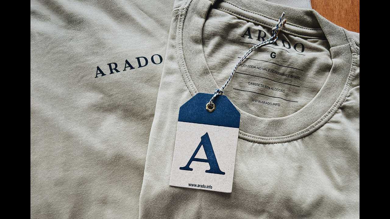 Identidade visual Arado - 2020 - Daó + Giulia Fagundes + Bruno Brito