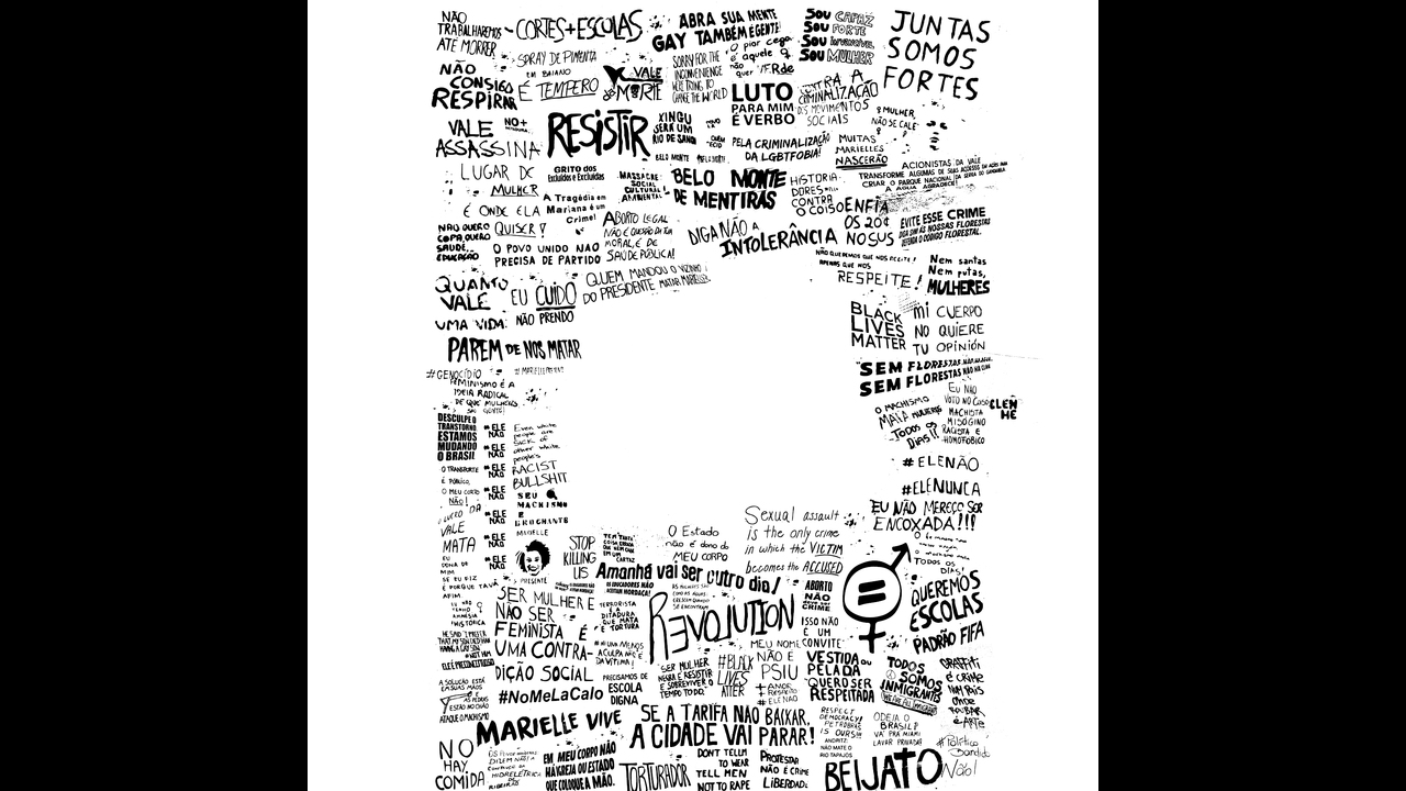 Poster O Olhar do Grito - 2019 - Montenegro Design