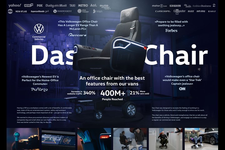 Das Chair - Volkswagen Commercial Vehicles - Volkswagen Commercial Vehicles
