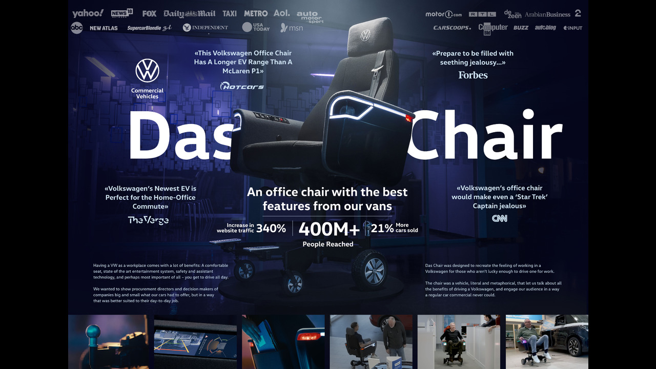 Das Chair - Volkswagen Commercial Vehicles - Volkswagen Commercial Vehicles