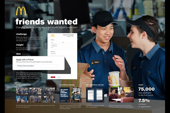 Friends Wanted - Restaurants - McDonald's Canada