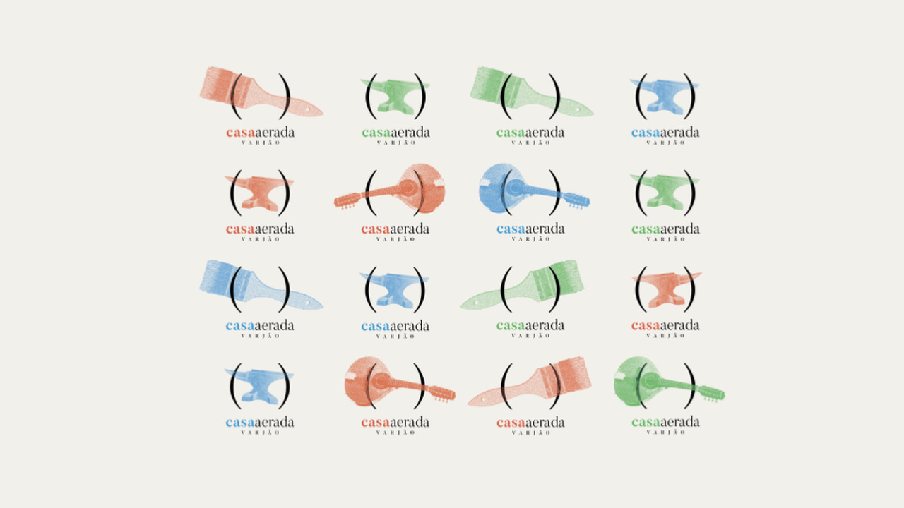 Sistema de identidade visual para Casa Aerada Varjão - 2021 - Gui Lopes