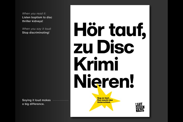 Say it loud. Make a difference. - Laut gegen Nazis e.V. - Laut gegen Nazis