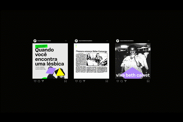 Identidade Visual - Arquivo Lésbico Brasileiro - 2021 - Thaís Esmeraldo