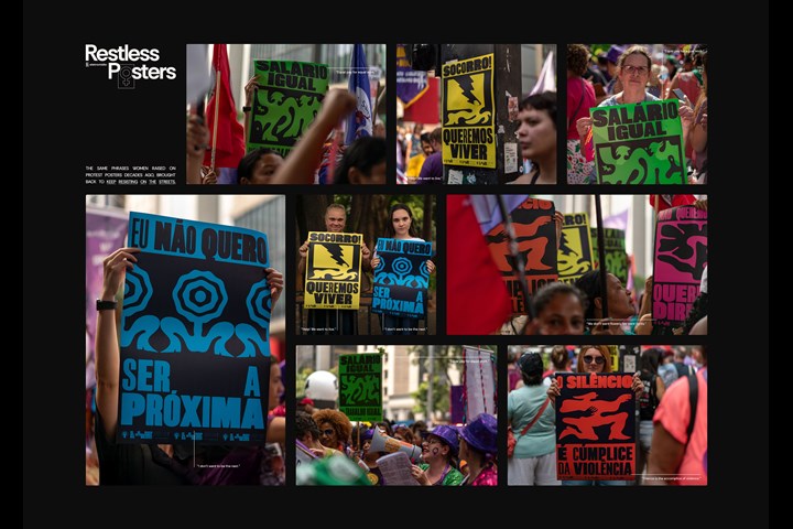 The Restless Posters - Resistant Posters - Eletromidia