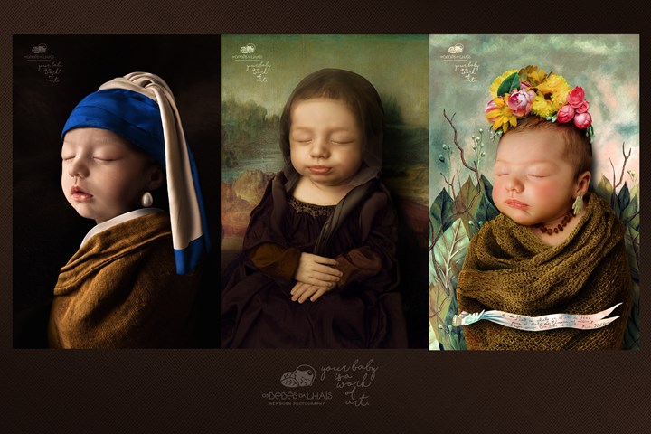 Your baby is a work of art - Newborn Photography - Os Bebês da Lhais - Newborn Photography