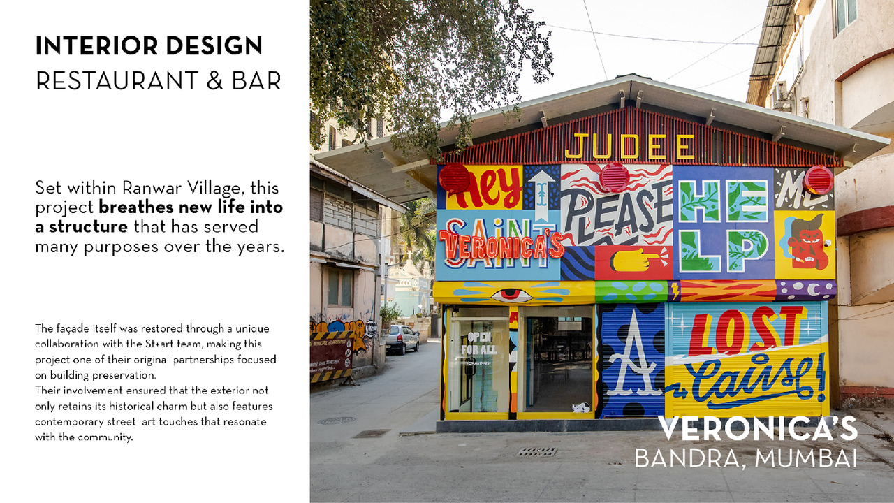 Interior Design_Restaurant & Bar - Veronicas_Papas - Hunger Inc