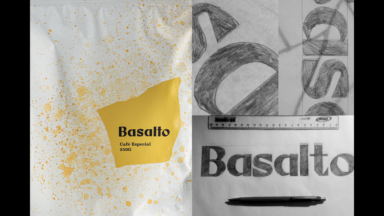 Logo Basalto Cafés Especiais - 2020 - Alexandre Fontes