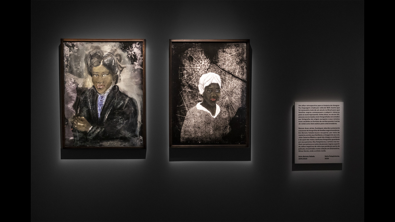 Identidade visual da exposição Outros Navios: Fotografias de Eustáquio Neves - 2022 - Giulia Fagundes + Daó