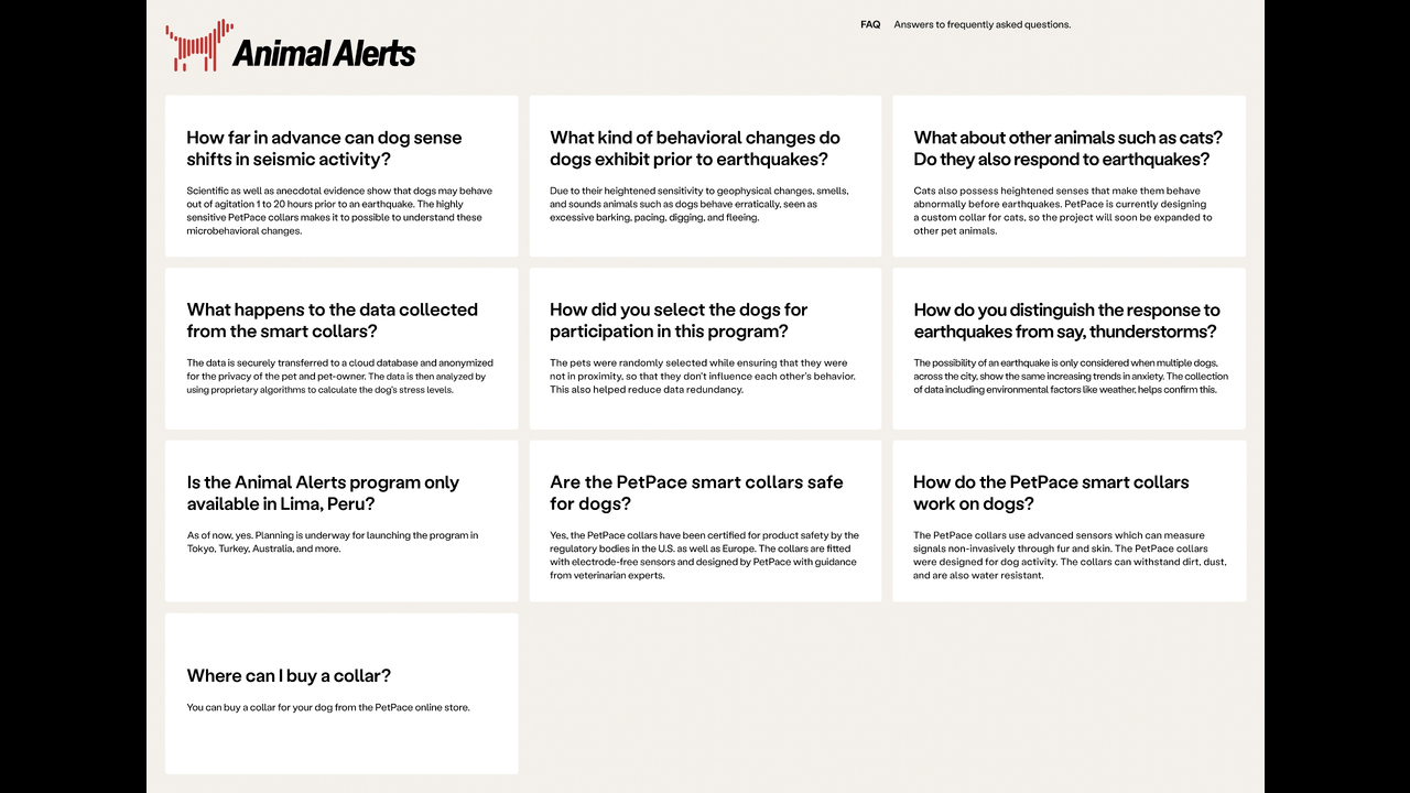 Animal Alerts - Animal Alerts - PetPace