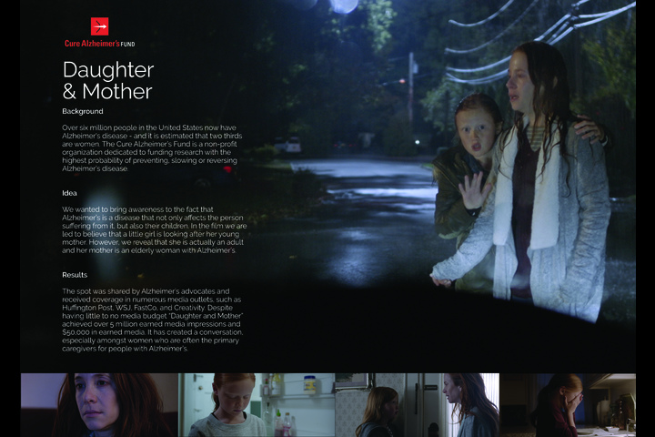 Daughter and Mother - Cure Alzheimer's Fund - Cure Alzheimer's Fund