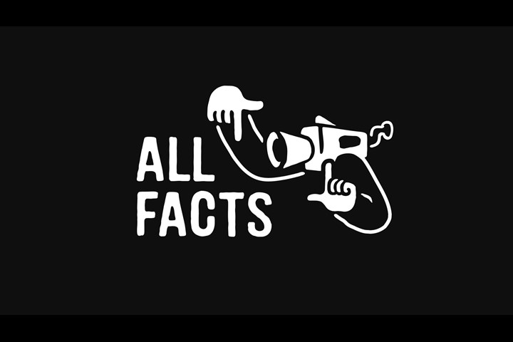 Brand identity for “ALL FACTS