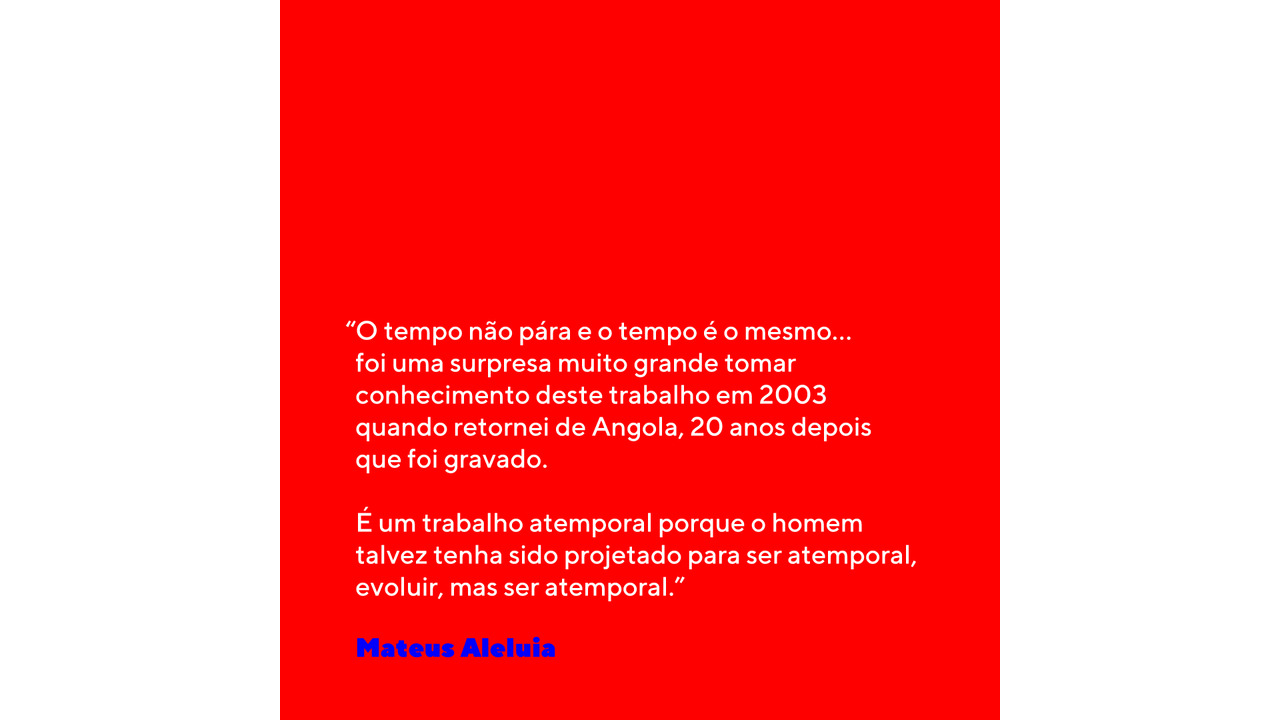 Os Tincoãs • o canto coral afrobrasileiro - 2023 - OBLÍQUO