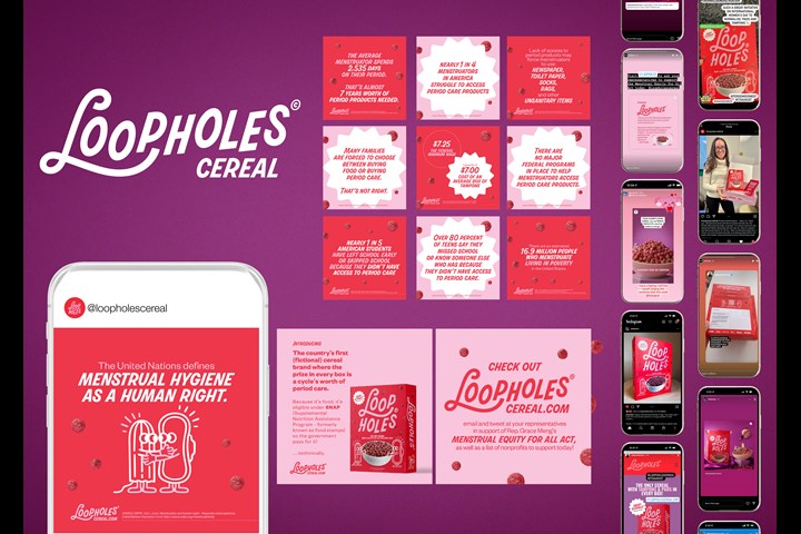 Loopholes - PERIOD., Free the Period, No More Secrets, The Flow Initiative, Ignite, August, Off-Limits Cereal - PERIOD., Free the Period, No More Secrets, The Flow Initiative, Ignite, August, Off-Limits Cereal