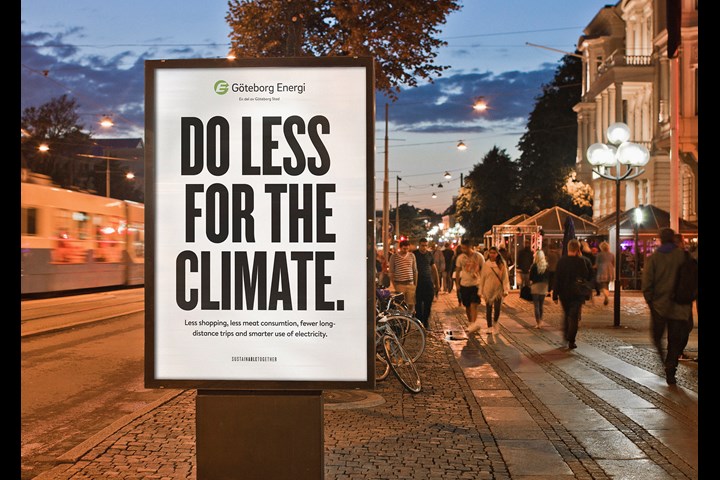 Do Less for the Climate - Energy/Sustainability - Göteborg Energi