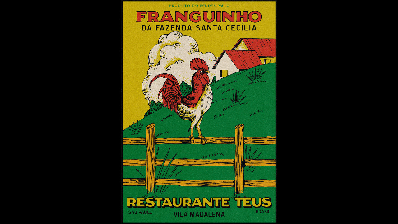 Cartazes Restaurante Teus - 2021 - Estúdio Arado