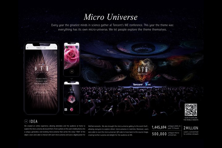 MICRO UNIVERSE - Tencent WE Summit - Tencent