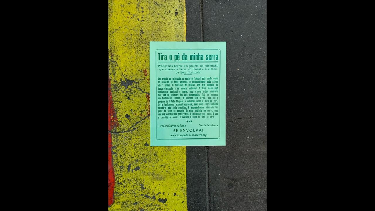 Tira o Pé da Minha Serra - 2022 - Oficina Paraíso