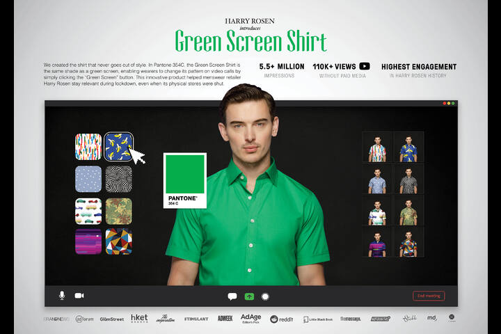 Green Screen Shirt - Harry Rosen - Harry Rosen