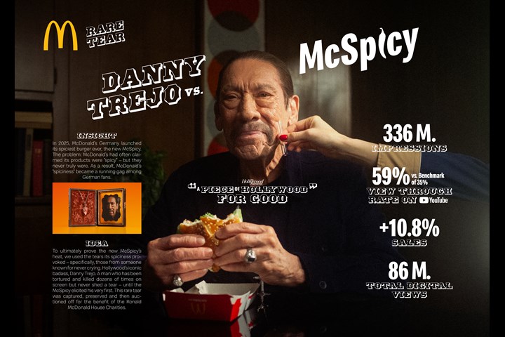 Rare Tear – Danny Trejo vs. McSpicy - McSpicy® - McDonald’s
