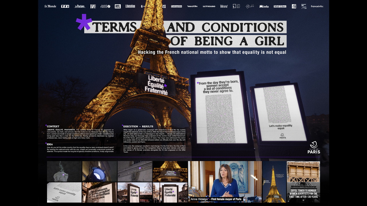 Terms and conditions of being a girl - Ville de Paris - Ville de Paris