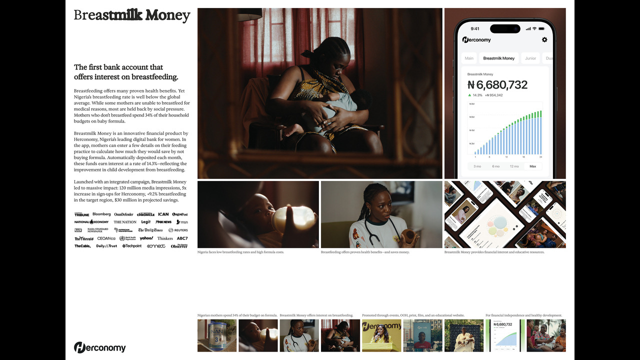 Breastmilk Money - Finance - Herconomy