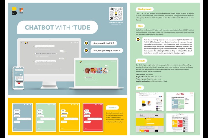 Chatbot with 'tude - DDB & Tribal Vietnam's Chabot - DDB & Tribal Vietnam