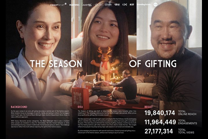 The Season of Gifting - Central Midnight Sale - Central Department Store