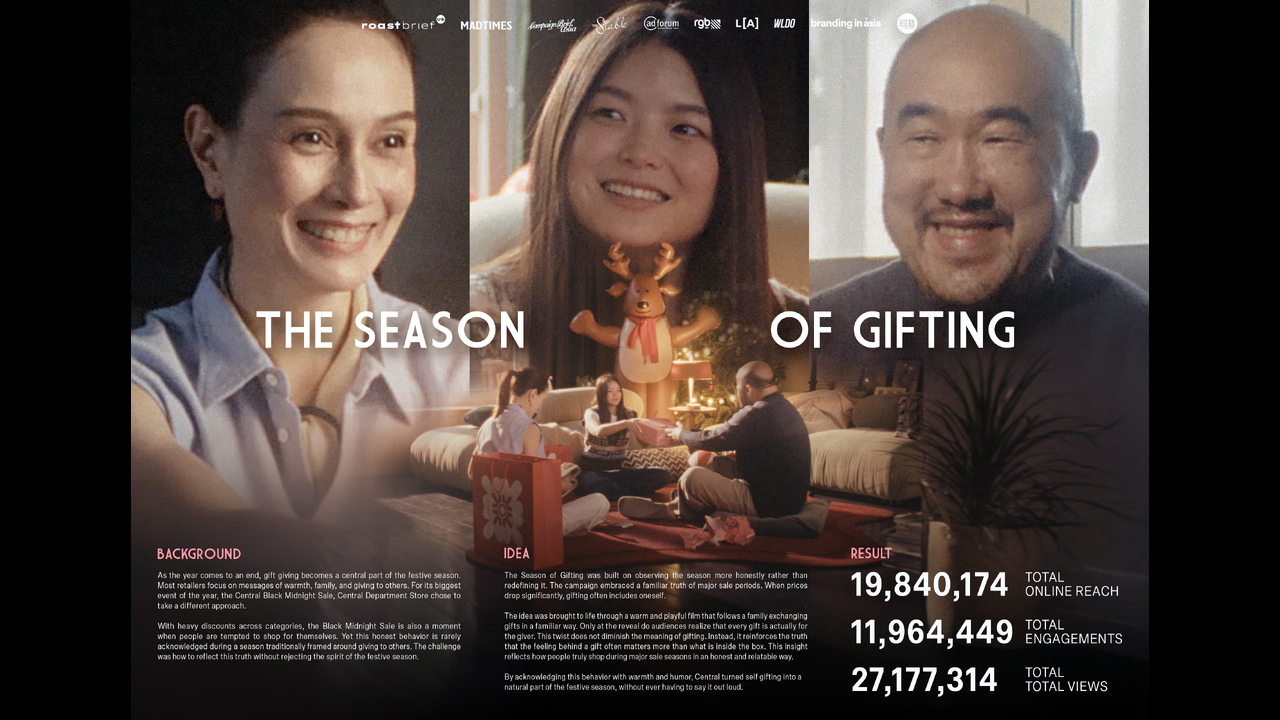 The Season of Gifting - Central Department Store - Central Midnight Sale