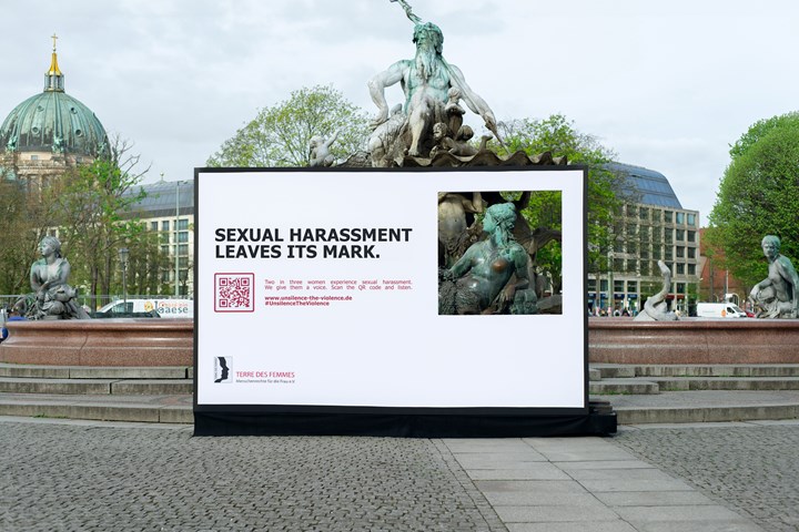 Unsilence the Violence - campaign against sexual violence - TERRE DES FEMMES