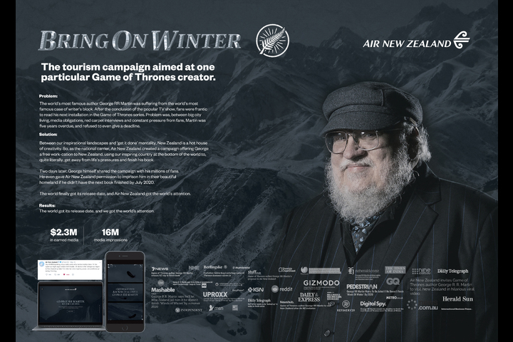 Bring On Winter - Air New Zealand - Air New Zealand