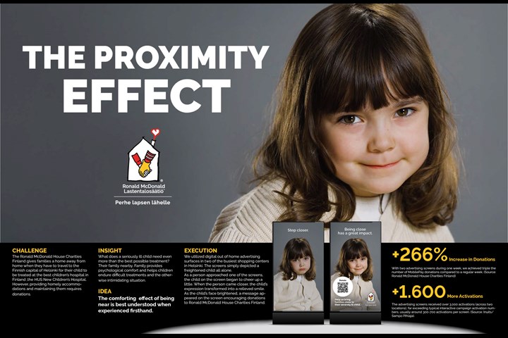 The Proximity Effect - The Ronald McDonald House Charities - The Ronald McDonald House Charities