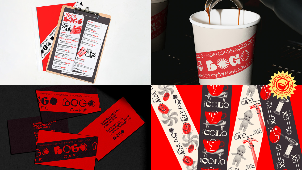 Bogo Café Identidade Visual - 2022 - Cristiano Gonçalo + Karina Nonose