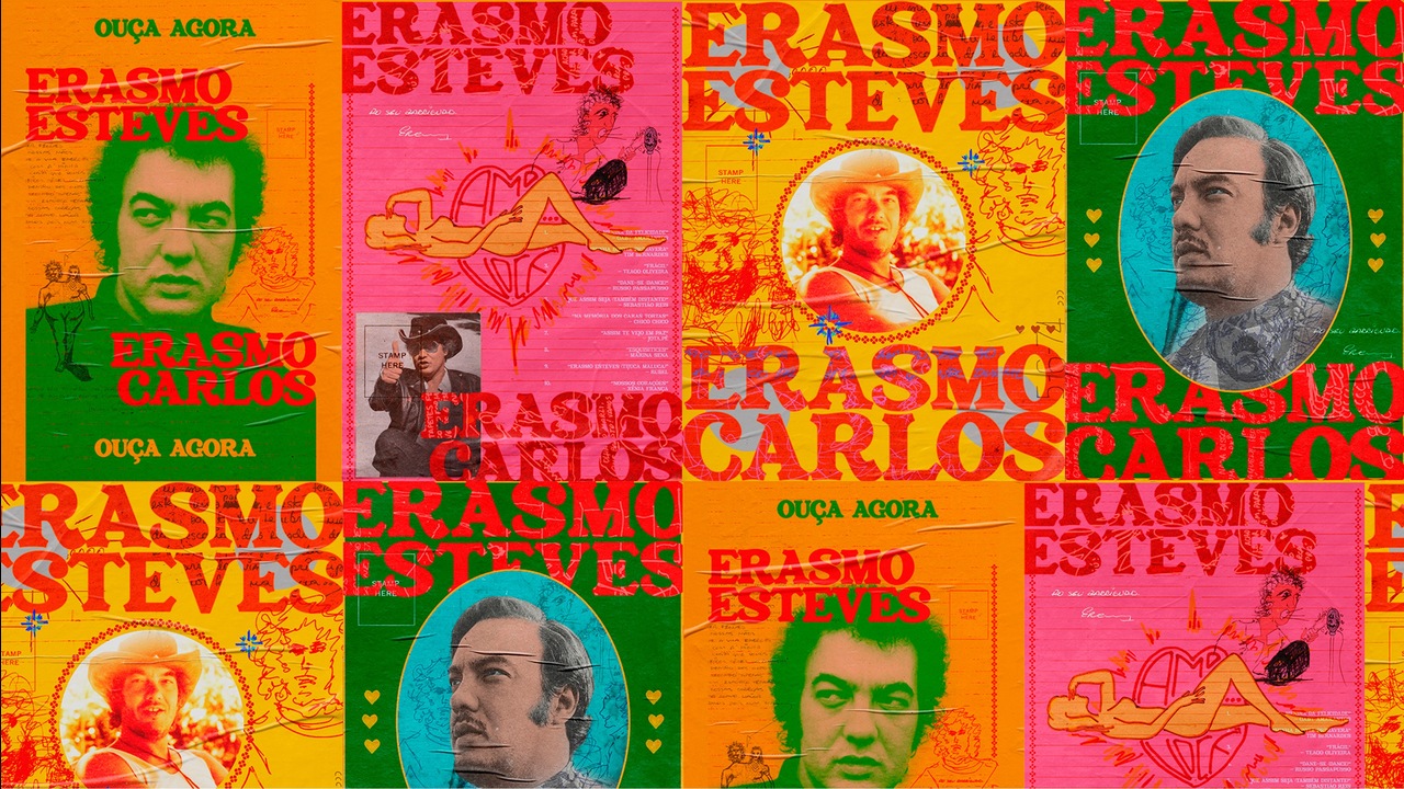 Erasmo Carlos - Erasmo Esteves - 2024 - Equipe de Design da Som Livre João Ferro e Victor Corrêa